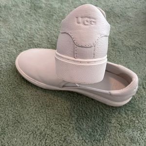 UGG white Jess Slip ons